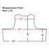 Diagram of the Condor EXO Plate Carrier Gen II (size L/XL) featuring key measurements: 12 shoulder width, 27 chest, 26 bottom, 16 height, and 8 side—ideal for military or first responder use.
